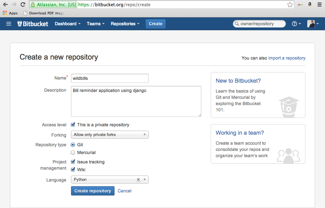 Bitbucket 3