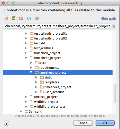 Configure Content Root 1