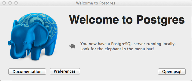 Installing Postgres.app 1